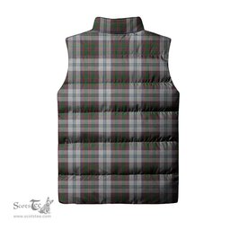 Scottish Stewart of Appin Dress Clan Tartan Puffer Vest, Family Crest Plaid Sleeveless Down Jacket Scottish Plaid Tartan Plaid - ScotsTee - scotstee.com