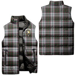 Scottish Stewart of Appin Dress Clan Tartan Puffer Vest, Family Crest Plaid Sleeveless Down Jacket Scottish Plaid Tartan Plaid - ScotsTee - scotstee.com