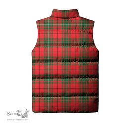 Scottish MacAulay Modern Tartan Tartan Puffer Vest, Tartan Plaid Sleeveless Down Jacket Scottish Plaid Tartan Plaid - ScotsTee - scotstee.com