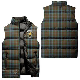 Scottish MacTavish Hunting Clan Tartan Puffer Vest, Family Crest Plaid Sleeveless Down Jacket Scottish Plaid Tartan Plaid - ScotsTee - scotstee.com