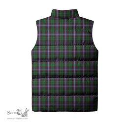 Scottish Russell Clan Tartan Puffer Vest, Family Crest Plaid Sleeveless Down Jacket Scottish Plaid Tartan Plaid - ScotsTee - scotstee.com