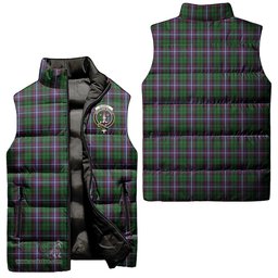 Scottish Russell Clan Tartan Puffer Vest, Family Crest Plaid Sleeveless Down Jacket Scottish Plaid Tartan Plaid - ScotsTee - scotstee.com