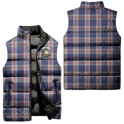 Scottish Stewart of Appin Hunting Dress Clan Tartan Puffer Vest, Family Crest Plaid Sleeveless Down Jacket Scottish Plaid Tartan Plaid - ScotsTee - scotstee.com