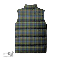Scottish MacLellan Ancient Tartan Tartan Puffer Vest, Tartan Plaid Sleeveless Down Jacket Scottish Plaid Tartan Plaid - ScotsTee - scotstee.com