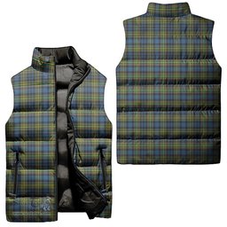 Scottish MacLellan Ancient Tartan Tartan Puffer Vest, Tartan Plaid Sleeveless Down Jacket Scottish Plaid Tartan Plaid - ScotsTee - scotstee.com