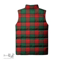 Scottish Stewart Atholl Modern Clan Tartan Puffer Vest, Family Crest Plaid Sleeveless Down Jacket Scottish Plaid Tartan Plaid - ScotsTee - scotstee.com
