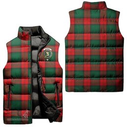 Scottish Stewart Atholl Modern Clan Tartan Puffer Vest, Family Crest Plaid Sleeveless Down Jacket Scottish Plaid Tartan Plaid - ScotsTee - scotstee.com