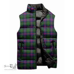 Scottish Morrison Modern Tartan Tartan Puffer Vest, Tartan Plaid Sleeveless Down Jacket Scottish Plaid Tartan Plaid - ScotsTee - scotstee.com