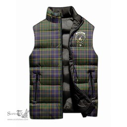 Scottish MacMillan Hunting Modern Clan Tartan Puffer Vest, Family Crest Plaid Sleeveless Down Jacket Scottish Plaid Tartan Plaid - ScotsTee - scotstee.com
