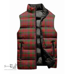 Scottish Munro Tartan Tartan Puffer Vest, Tartan Plaid Sleeveless Down Jacket Scottish Plaid Tartan Plaid - ScotsTee - scotstee.com