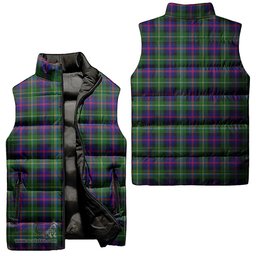 Scottish Malcolm Tartan Tartan Puffer Vest, Tartan Plaid Sleeveless Down Jacket Scottish Plaid Tartan Plaid - ScotsTee - scotstee.com