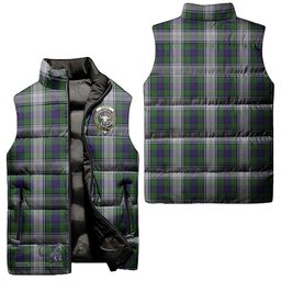 Scottish Murray of Atholl Dress Clan Tartan Puffer Vest, Family Crest Plaid Sleeveless Down Jacket Scottish Plaid Tartan Plaid - ScotsTee - scotstee.com