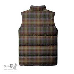 Scottish MacKay of Strathnaver Clan Tartan Puffer Vest, Family Crest Plaid Sleeveless Down Jacket Scottish Plaid Tartan Plaid - ScotsTee - scotstee.com