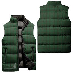 Scottish Skene or Tribe of Mar Tartan Tartan Puffer Vest, Tartan Plaid Sleeveless Down Jacket Scottish Plaid Tartan Plaid - ScotsTee - scotstee.com