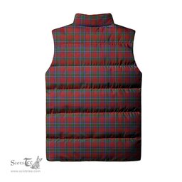 Scottish Sinclair Tartan Tartan Puffer Vest, Tartan Plaid Sleeveless Down Jacket Scottish Plaid Tartan Plaid - ScotsTee - scotstee.com