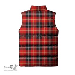 Scottish Majoribanks Clan Tartan Puffer Vest, Family Crest Plaid Sleeveless Down Jacket Scottish Plaid Tartan Plaid - ScotsTee - scotstee.com