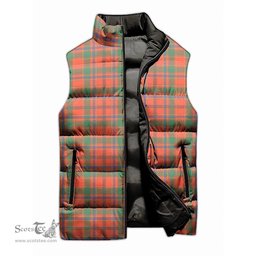 Scottish Munro Ancient Tartan Tartan Puffer Vest, Tartan Plaid Sleeveless Down Jacket Scottish Plaid Tartan Plaid - ScotsTee - scotstee.com