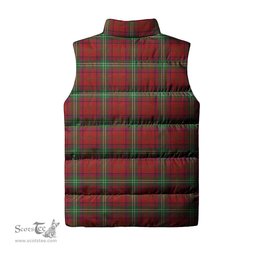 Scottish Seton Clan Tartan Puffer Vest, Family Crest Plaid Sleeveless Down Jacket Scottish Plaid Tartan Plaid - ScotsTee - scotstee.com