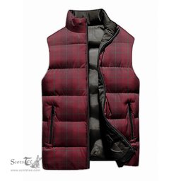 Scottish Stirling of Keir Tartan Tartan Puffer Vest, Tartan Plaid Sleeveless Down Jacket Scottish Plaid Tartan Plaid - ScotsTee - scotstee.com
