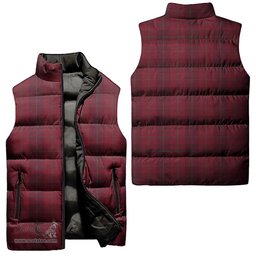 Scottish Stirling of Keir Tartan Tartan Puffer Vest, Tartan Plaid Sleeveless Down Jacket Scottish Plaid Tartan Plaid - ScotsTee - scotstee.com