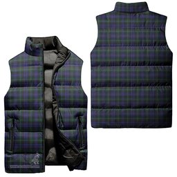 Scottish Sempill Tartan Tartan Puffer Vest, Tartan Plaid Sleeveless Down Jacket Scottish Plaid Tartan Plaid - ScotsTee - scotstee.com