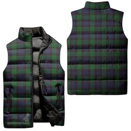 Scottish Stewart Old Tartan Tartan Puffer Vest, Tartan Plaid Sleeveless Down Jacket Scottish Plaid Tartan Plaid - ScotsTee - scotstee.com
