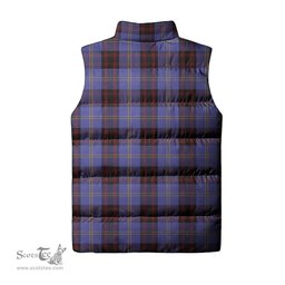 Scottish Rutherford Clan Tartan Puffer Vest, Family Crest Plaid Sleeveless Down Jacket Scottish Plaid Tartan Plaid - ScotsTee - scotstee.com