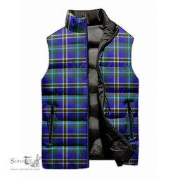 Scottish Weir Modern Tartan Tartan Puffer Vest, Tartan Plaid Sleeveless Down Jacket Scottish Plaid Tartan Plaid - ScotsTee - scotstee.com