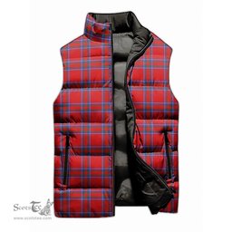 Scottish Rait Tartan Tartan Puffer Vest, Tartan Plaid Sleeveless Down Jacket Scottish Plaid Tartan Plaid - ScotsTee - scotstee.com