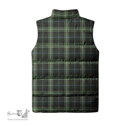 Scottish Rodger Tartan Tartan Puffer Vest, Tartan Plaid Sleeveless Down Jacket Scottish Plaid Tartan Plaid - ScotsTee - scotstee.com