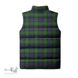 Scottish Tait Modern Tartan Tartan Puffer Vest, Tartan Plaid Sleeveless Down Jacket Scottish Plaid Tartan Plaid - ScotsTee - scotstee.com