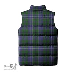 Scottish Wishart Hunting Tartan Tartan Puffer Vest, Tartan Plaid Sleeveless Down Jacket Scottish Plaid Tartan Plaid - ScotsTee - scotstee.com