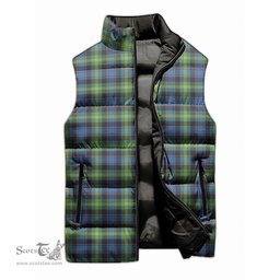 Scottish Watson Ancient Tartan Tartan Puffer Vest, Tartan Plaid Sleeveless Down Jacket Scottish Plaid Tartan Plaid - ScotsTee - scotstee.com
