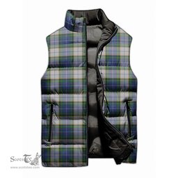 Scottish Nova Scotia District Dress Tartan Tartan Puffer Vest, Tartan Plaid Sleeveless Down Jacket Scottish Plaid Tartan Plaid - ScotsTee - scotstee.com