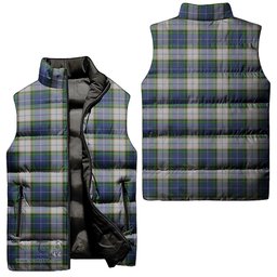 Scottish Nova Scotia District Dress Tartan Tartan Puffer Vest, Tartan Plaid Sleeveless Down Jacket Scottish Plaid Tartan Plaid - ScotsTee - scotstee.com