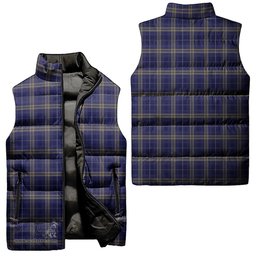 Scottish Rhys of Wales Tartan Tartan Puffer Vest, Tartan Plaid Sleeveless Down Jacket Scottish Plaid Tartan Plaid - ScotsTee - scotstee.com