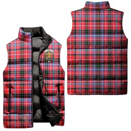 Scottish Udny Clan Tartan Puffer Vest, Family Crest Plaid Sleeveless Down Jacket Scottish Plaid Tartan Plaid - ScotsTee - scotstee.com