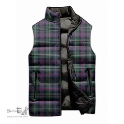 Scottish Rose Hunting Modern Tartan Tartan Puffer Vest, Tartan Plaid Sleeveless Down Jacket Scottish Plaid Tartan Plaid - ScotsTee - scotstee.com