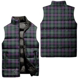 Scottish Rose Hunting Modern Tartan Tartan Puffer Vest, Tartan Plaid Sleeveless Down Jacket Scottish Plaid Tartan Plaid - ScotsTee - scotstee.com