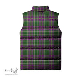 Scottish Taylor Tartan Tartan Puffer Vest, Tartan Plaid Sleeveless Down Jacket Scottish Plaid Tartan Plaid - ScotsTee - scotstee.com