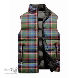 Scottish Stirling Bannockburn Tartan Tartan Puffer Vest, Tartan Plaid Sleeveless Down Jacket Scottish Plaid Tartan Plaid - ScotsTee - scotstee.com