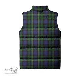Scottish Mowat Tartan Tartan Puffer Vest, Tartan Plaid Sleeveless Down Jacket Scottish Plaid Tartan Plaid - ScotsTee - scotstee.com