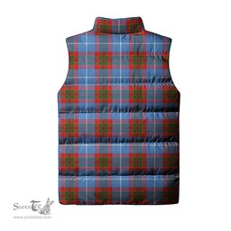 Scottish Pennycook Clan Tartan Puffer Vest, Family Crest Plaid Sleeveless Down Jacket Scottish Plaid Tartan Plaid - ScotsTee - scotstee.com