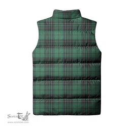 Scottish MacLean Hunting Ancient Clan Tartan Puffer Vest, Family Crest Plaid Sleeveless Down Jacket Scottish Plaid Tartan Plaid - ScotsTee - scotstee.com