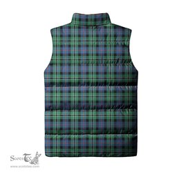 Scottish Rose Hunting Ancient Tartan Tartan Puffer Vest, Tartan Plaid Sleeveless Down Jacket Scottish Plaid Tartan Plaid - ScotsTee - scotstee.com