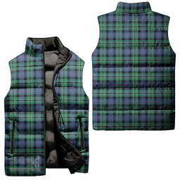 Scottish Rose Hunting Ancient Tartan Tartan Puffer Vest, Tartan Plaid Sleeveless Down Jacket Scottish Plaid Tartan Plaid - ScotsTee - scotstee.com