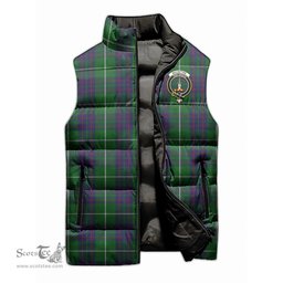 Scottish MacIntyre Hunting Clan Tartan Puffer Vest, Family Crest Plaid Sleeveless Down Jacket Scottish Plaid Tartan Plaid - ScotsTee - scotstee.com