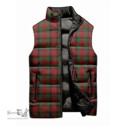Scottish MacNicol Tartan Tartan Puffer Vest, Tartan Plaid Sleeveless Down Jacket Scottish Plaid Tartan Plaid - ScotsTee - scotstee.com