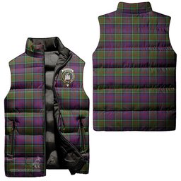 Scottish MacDonald of Clan Ranald Modern Clan Tartan Puffer Vest, Family Crest Plaid Sleeveless Down Jacket Scottish Plaid Tartan Plaid - ScotsTee - scotstee.com