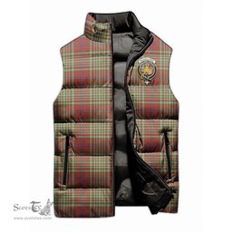 Scottish MacGillivray Hunting Ancient Clan Tartan Puffer Vest, Family Crest Plaid Sleeveless Down Jacket Scottish Plaid Tartan Plaid - ScotsTee - scotstee.com